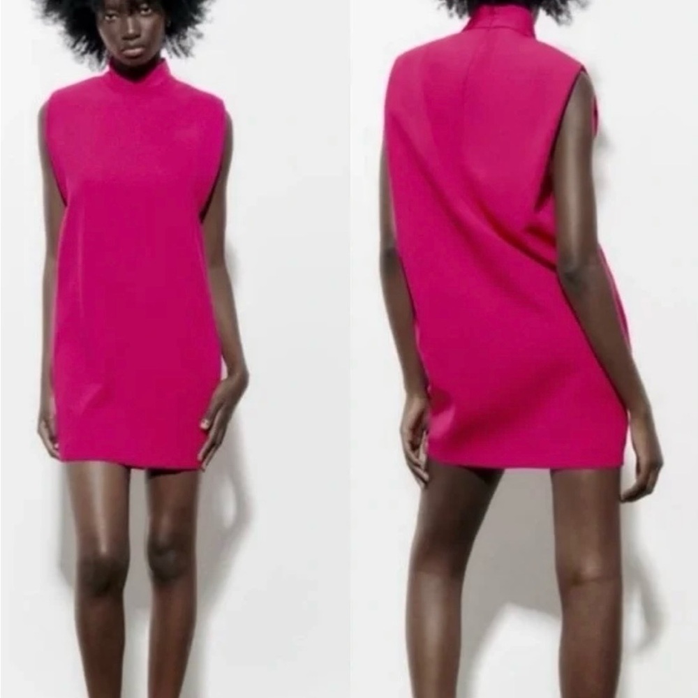 Zara Sleeveless Pink Dress